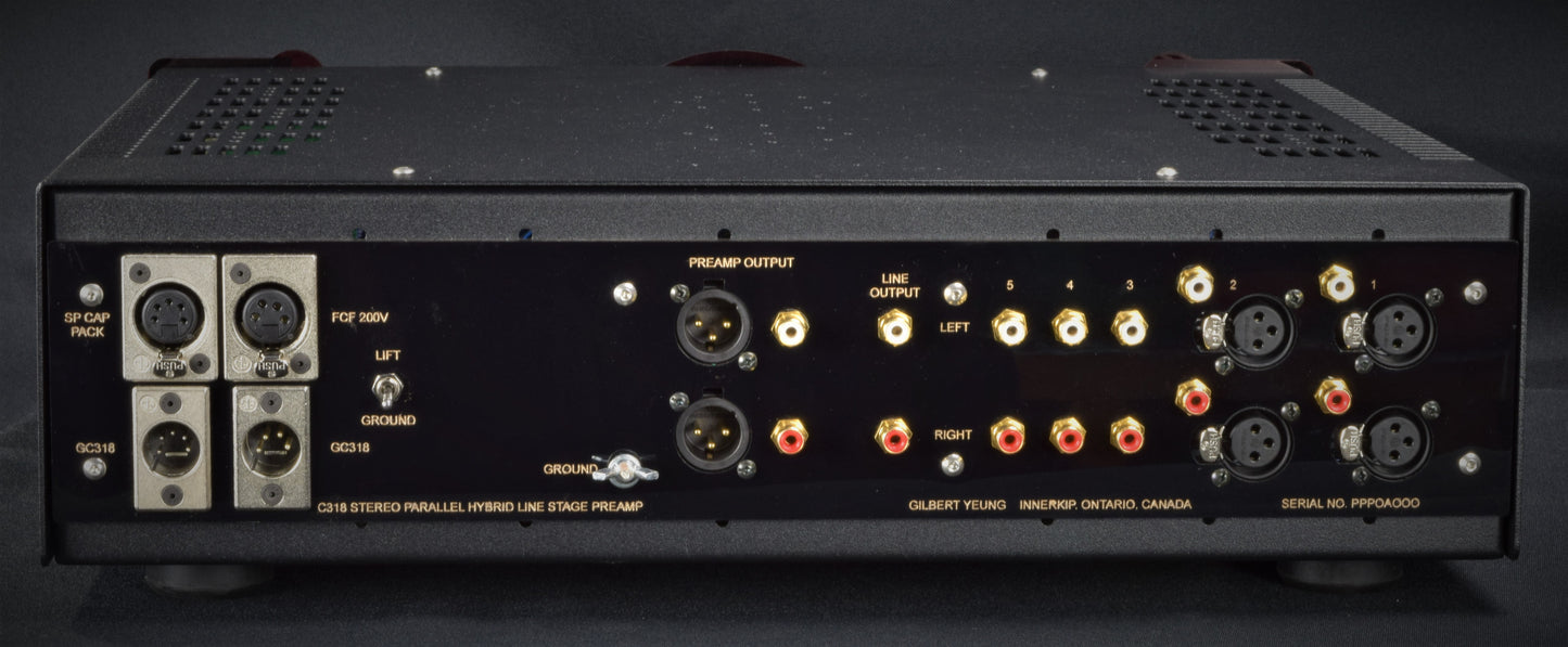 C318 - Hybrid Preamplifier w/ User Adjustable Sound Profile